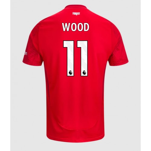 Moški Nogometni dresi Nottingham Forest Chris Wood #11 Domači 2024-25 Kratek Rokav